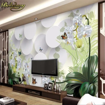 beibehang de papel parede Clivia cvet TV, kavč ozadje ozadje 3d fresco nalepke spalnica stene papirja velikosti po meri