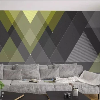 beibehang ozadje po Meri 3d photo zidana Nordijska minimalistična povzetek geometrijske TV ozadju stene de papel parede 3d ozadje