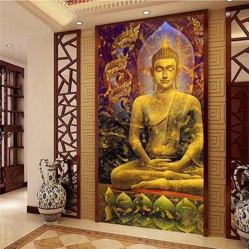 beibehang Veliki meri ozadje ozadje Buda slike za ozadje za dnevna soba de papel parede infantil