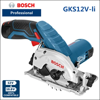 Bosch GKS 12V-LI Akumulatorska Električna Krožne Večnamensko Rezilo ročna Orodja Telo Prenosni Lesnoobdelovalnih Golimi Stroj