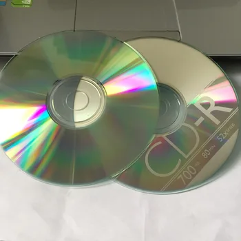 Debelo 5 Diskov 52x 700 MB Original PhiBrand Natisnjeni CD-R Zgoščenke