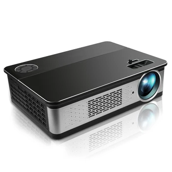 Debelo 5800 Lumnov Full HD materni 1080P LED domači kino projektor Poslovnih 4K Večpredstavnostna Pametni Telefon Android Projektor