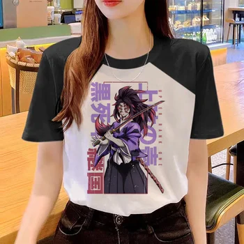 Demon Slayer t-majice ženske poletje tshirt ženske ulične strip oblačila