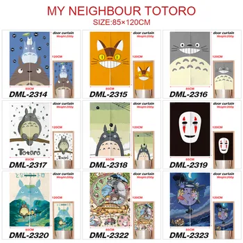 Domači Kuhinji Vrata, Zavesa Anime Tiskanje Moj Sosed Totoro Zavese Tapiserija Doma Dekoracijo