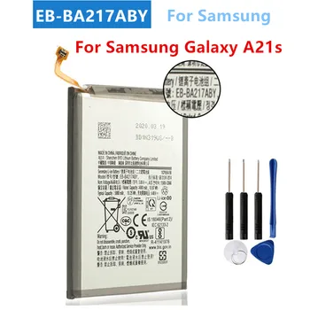 EB-BA217ABY Originalne Nadomestne Baterije 5000mAh Za Samsung Galaxy A21s SM-A217F/DS SM-A217M/DS SM-A217F/DSN + orodja