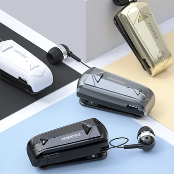 F520 Brezžična tehnologija Bluetooth-združljive Slušalke Zložljive Auricular Lavalier Posnetek Na Slušalke Za Eno Uho, Roko Prosto Lotus Original