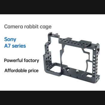 Fotoaparat Zajec Kletko Fotografija Širitev Ac Zaščitni Okvir Kamere pribor za Sony A7 A7S A7R-022