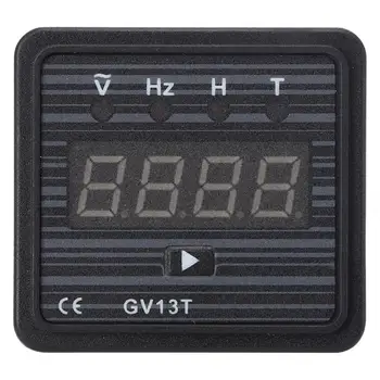 GV13T AC220V AC380V Generator LED Digitalni Zaslon Meter 3 v 1 Napetost Frekvenca Kronograf Meter Voltmeter Tester Multimeter