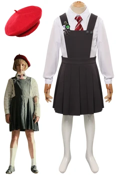 Hortensia Cosplay Dekleta Kopalke Roald Dahl je Matilda Glasbeni Roleplay Fantasia Otrok Otrok pustna Krpo Prikrivanje Obleko Gor