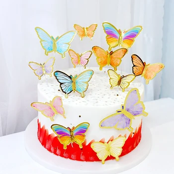 Ins Slog Happy Birthday Cake Pokrivalo mamin Rojstni dan Torta Pokrivalo Dekoracijo Dekle Bithday Cupcake Toppers