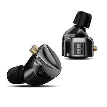 KZ D-FI V Uho 4-Ravni Monitor customizableTuning Hi-fi Slušalke Slušalke Zobel omrežja circuit design Slušalke