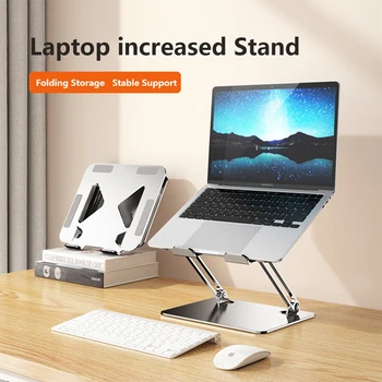 Laptop Stand Nastavljiv Prenosnik Tablet Stand Up, da za 17,3 Palčni Prenosni računalnik Prenosni Krat Nosilec Za RAČUNALNIK Macbook Hlajenje Vesa Podpora