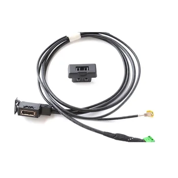 Lassend AMI AUX Vmesnik USB Kabel Pas za AUDI A4 A5 A6 V5 V7 4F0 035 909