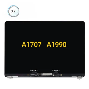 Macbook Pro 15-Inch Čisto Nov A1707 A1990 Res Ton Retina Zaslon LCD Zaslon In Celoten Sklop Zaslona Zamenjava Sivega Iver