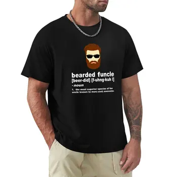 Mens Brkati Funcle Majica Smešno Stric Opredelitev T-Shirt je T-Shirt smešno t shirt grafični t shirt mens grafični t-majice