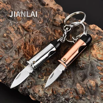 Mini Bullet Nož Prenosni Priročno, Bullet Oblika Večnamensko Darilo Keychain Express Razpakiranje Ustvarjalnost
