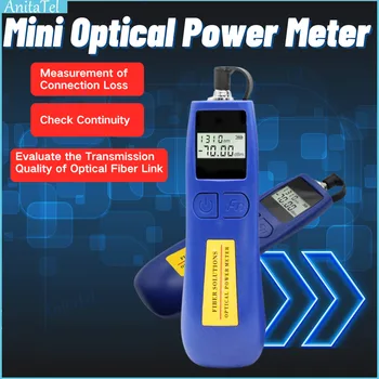 Mini Optični Merilnik Moči Tester 2,5 mm KG/SC/ST Univerzalni Vmesnik 6 Standdard valovne dolžine 850/1300/1310/1490/1550/1625/1650nm