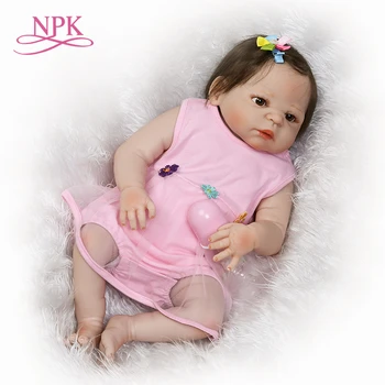 NPK pre-order, ki so prerojeni baby doll Darila za otroke na Božični real spol dotik polno vinil dekle lutka