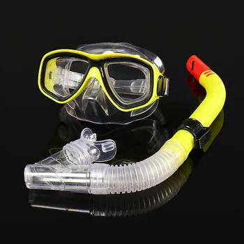OEM oprema za potapljanje otroci Potapljanje Masko ank cevi za zrak Cevi Shockproof Anti-fog Plavalna Očala Podvodno Potapljanje masko