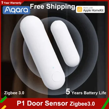Original Aqara Vrata, Okna Senzor P1 Smart Detektor Zigbee 3.0 Inteligentno Brezžično Povezovanje Pametni dom Naprave Za Homekit APP