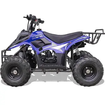 POPUST MotoTec Rex 110cc 4-možganska Kap Otroci Plina ATV Modra