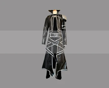 Prilagodite SAO ALfheim Online ALO Kirito Spriggan Cosplay Kostum Obleko