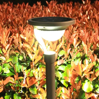 Sončne Varčevanje z Energijo Svetilke Super Svetla Vrtne Svetilke Vodotesne Doma Vrt Vile Dvorišče Toplo Bela LED Tleh Plug Solarna Svetilka
