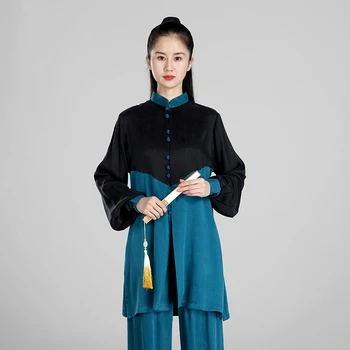 Tai Chi Oblačil Žensk Wushu Oblačila Kung Fu Konkurence Oblačila Borilnih Veščinah, Je Enotna Gubam Brezplačno 2023