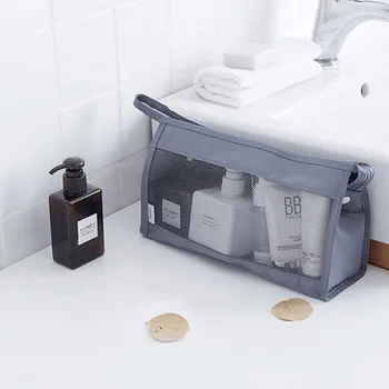 Toaletni izdelki Shranjevanje Paket Off-Dom, Poslovno Potovanje, za Moške Mrežo Prenosni Visi Nepremočljiva Velike Zmogljivosti Potovanja Ženske Kopel Vrečko