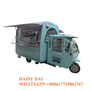 Trgovski Ulici Mobilni Aparat Za Sladoled Tricikel Hitro Hrano Tovornjak Voziček Za Prodajo