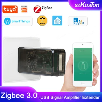 Tuya ZigBee 3.0 Signal Repetitorja USB Signala Ojačevalnika Extender za eWeLink Doma Pomočnik ZigBee2MQTT Tasmota SmartThings