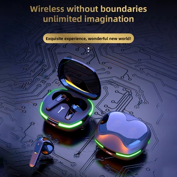 TWS Pro60 Bluetooth 5.0 Slušalke Brezžične Slušalke HiFi Stero Slušalke z Mikrofonom za Zmanjšanje Hrupa Šport Čepkov za Telefon