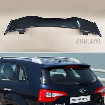 Uporabite Za KIA Sorento 2011-2014 Spojler ABS Plastike Ogljikovih Vlaken Videz Hatchback Strehe Zadaj Krilo Body Kit Pribor