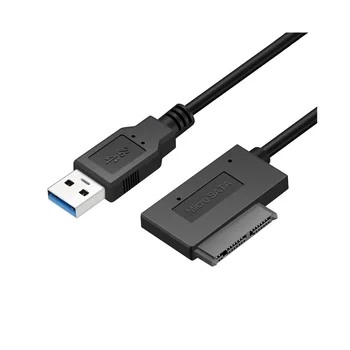 USB 3.0 na Mikro-SATA Adapter Kabel za 1.8-Palčni HDD SSD Pretvornik Kabel USB3.0 do 16Pin Msata 7+9 Pin Kabel