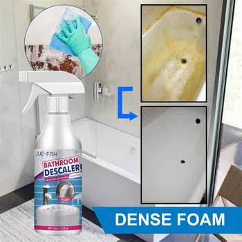 Večnamenski Kopalnica Pene Cleaner Spray Močan Si Odstranjevalec Madežev Hitro Odstranite Plesen Descale Toaletni Pribor Za Čiščenje