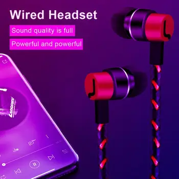 X10 Slušalke 3.5 mm V Uho 1,2 m Žično Nadzor Glasbo, Šport Slušalke Žične Slušalke Za Pametni telefon Huawei Honor Z Mikrofonom