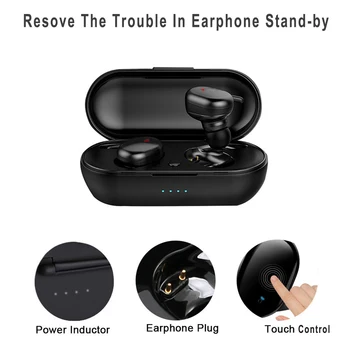 Y30 Bluetooth Slušalke Športne Tws Slušalke LED Digitalni Zaslon Mini Brezžična Bluetooth Slušalke 5.0 Dotik Slušalke