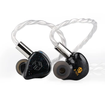 Yanyin x HBB Mahina 2EST + 4BA + 1DD Tribrid Hi-fi Slušalke in-Ear Monitor Studio Glasbe Ob Čepkov