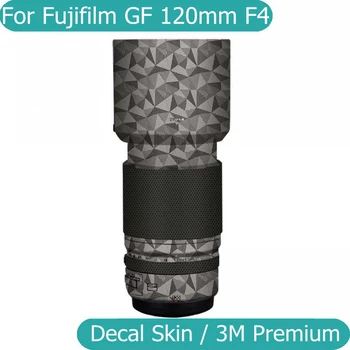 Za Fuji Fujifilm GF 120 mm F4.0 R LM OIS WR Makro Anti-Scratch Fotoaparat Nalepke Plašč Zaviti Zaščitno folijo Telo Zaščitnik Kože