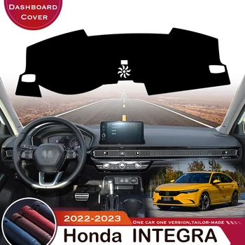 Za Honda INTEGRA 2022-2023 Avtomobilskih nadzorni Plošči Mat Pad Preprogo Anti-UV Anti-slip Avto Usnja Kritje Zaščitna Dežnik pad