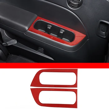 Za Honda Pilotni 2015-2022 Mehko Ogljikovih Vlaken avto tri vrstice držalo plošča pokrov Trim Nalepke Avto Dodatki notranjost