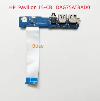 Za HP Paviljon 15-CB Prenosni Vmesnik USB Avdio Odbor DAG75ATBAD0 926884-001 100% Testirani Hitro Ladjo