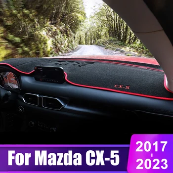 Za Mazda CX-5 CX5 KF 2017 2018 2019 2020 2021 2022 2023 Avto armaturne plošče Sonce Odtenek Kritje Mat Instrument Desk Blazine, Dodatki