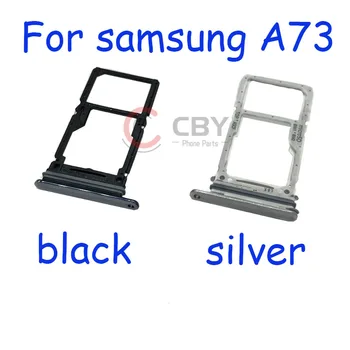 Za Samsung Galaxy A73 Reže Za Kartico Sim Pladenj Imetnik Kartice Sim Card Reader Socket