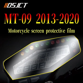 Za YAMAHA MT-09 MT09 FZ-09 FZ09 2013-2020 Motocikel za instrumentne Plošče in Membrane Anti-scratch Zaščitno folijo Screen Protector