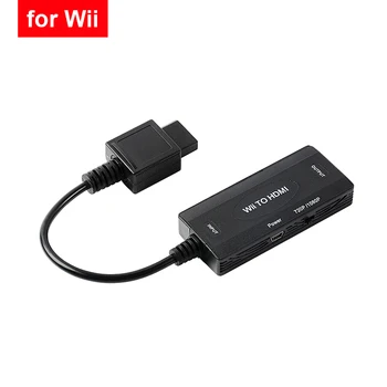 Zamenjava Igralno Konzolo s TV-sprejemnikom HD 720p/1080p Priključek Za Wii, da HDMI-Združljiv Kabel Gaming Pretvornik Dodatki