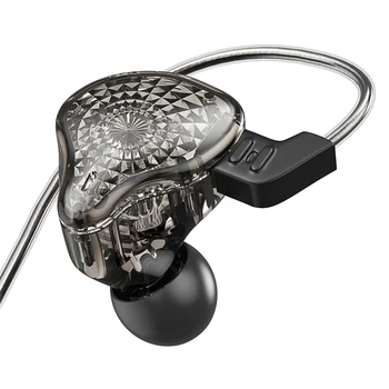 Žične Slušalke 3.5 mm Športi, Hi-fi Slušalke z Mikrofonom 10 mm Dinamično Tuljavo Udobno za Računalnik Telefon Univerzalni